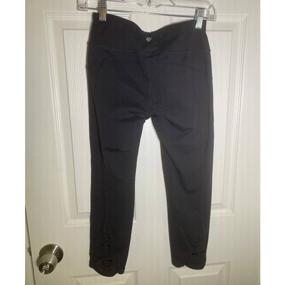 2 Athleta Black Leggings-Size S - Picture 9 of 9